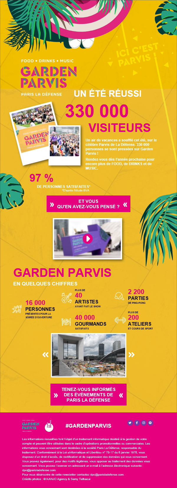 garden parvis outlook - Solution d'envoi d'emails