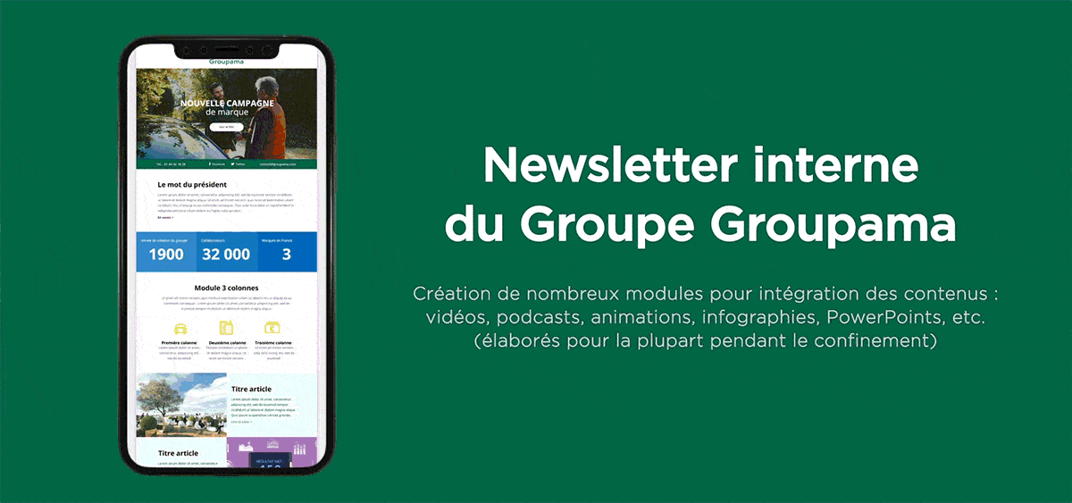 Informations groupées pour Groupe Groupama